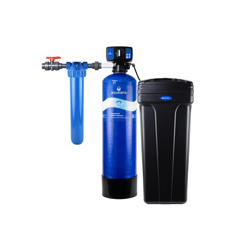 Aquasana SimplySoft 40000 Grain whole house water softener system for city and well water